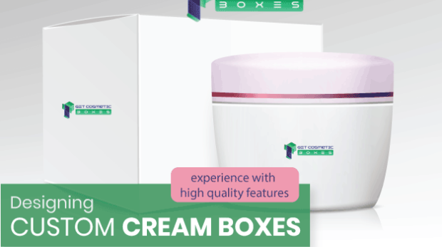 designing features of wholesale custom cream boxes