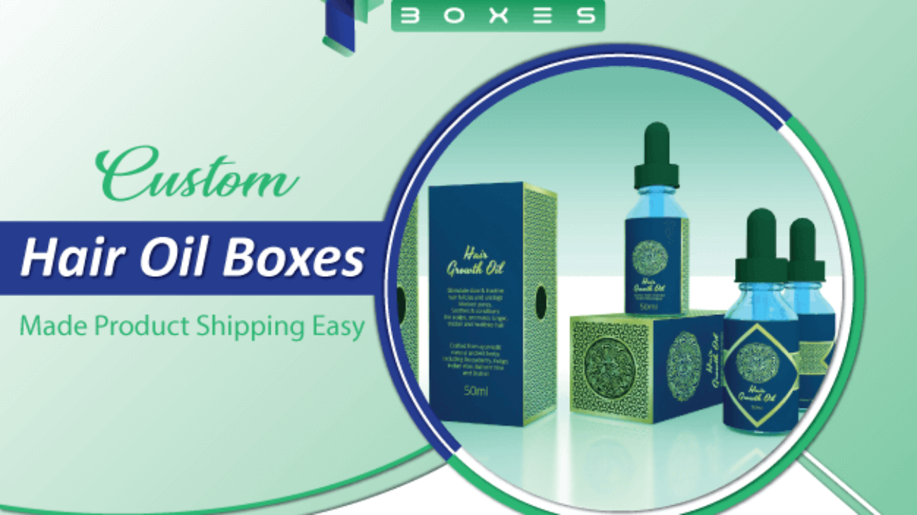 Custom Hair Oil Boxes Made product Shipping