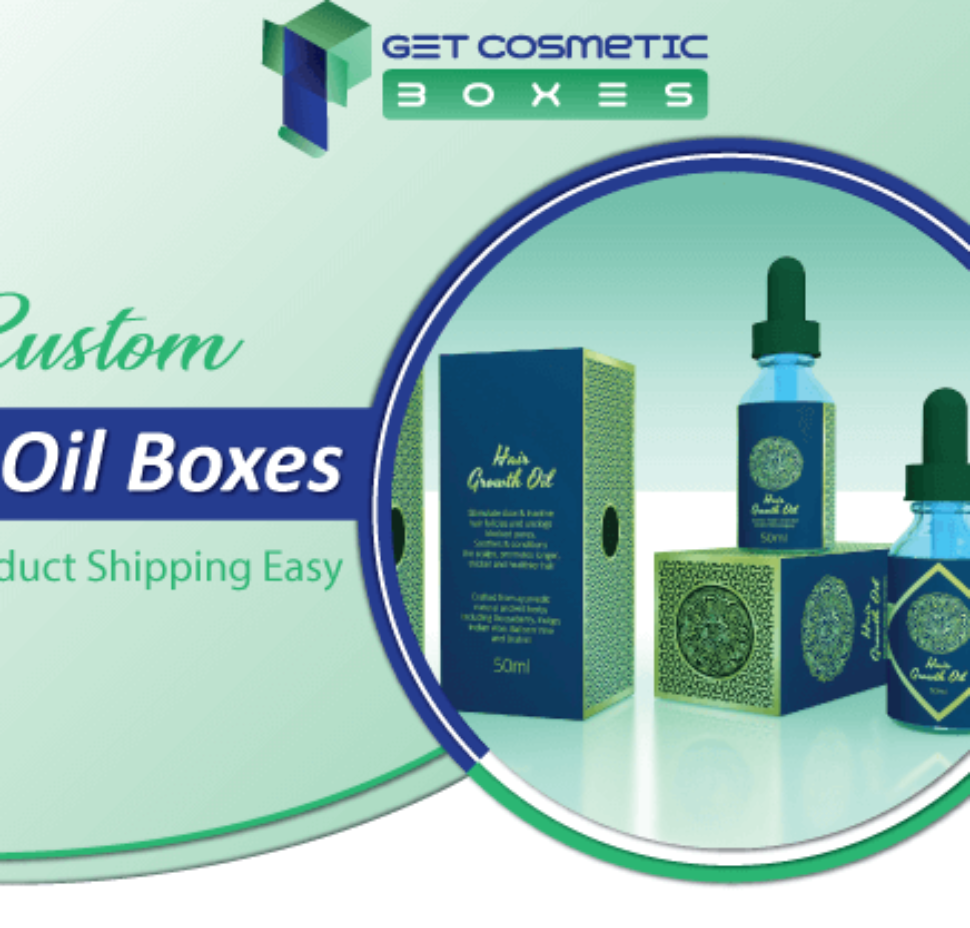 Custom Hair Oil Boxes Made product Shipping
